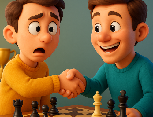Teun kampioen na spannende remise ♟️